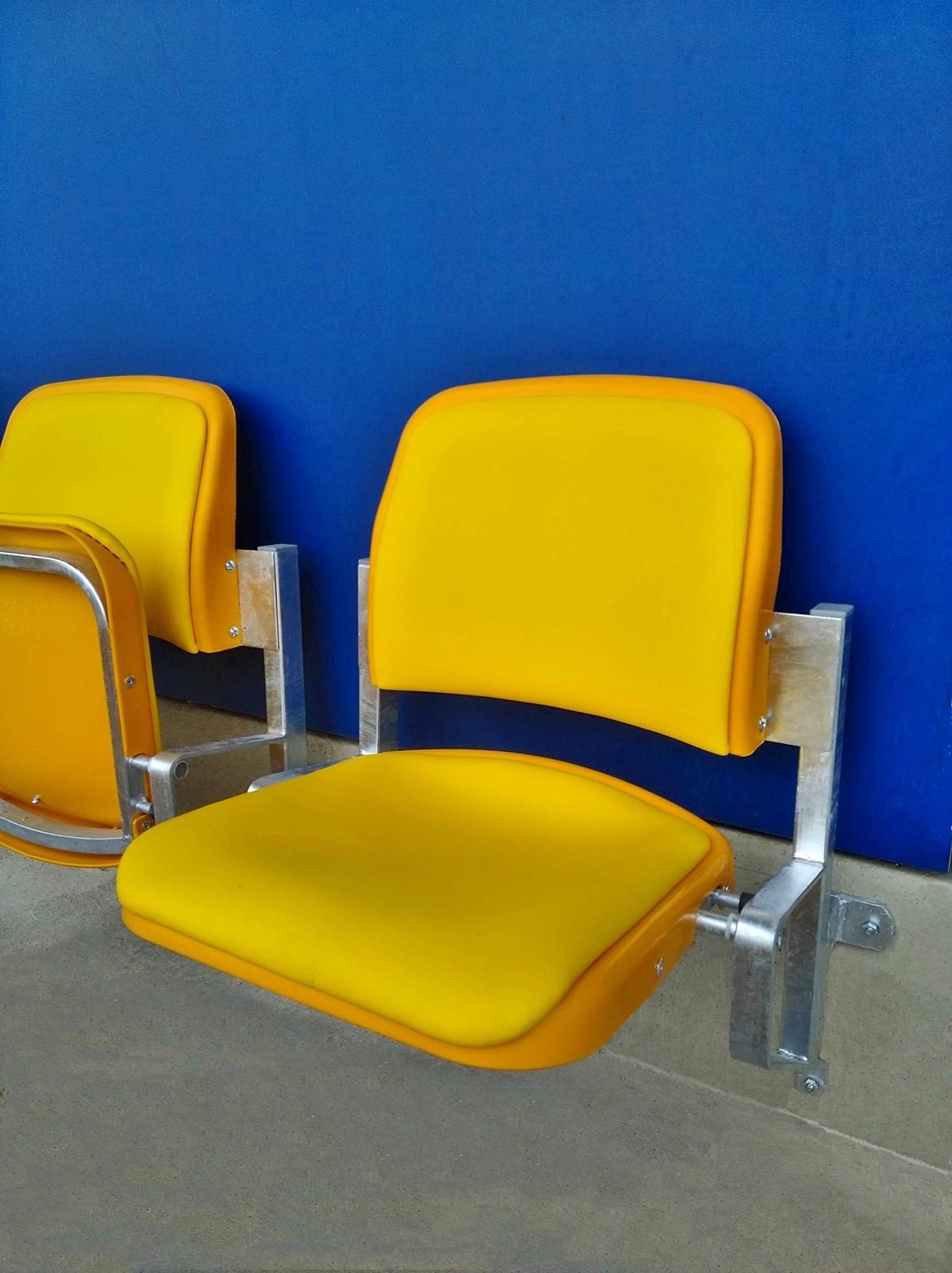 Krzesełka stadionowe składane tapicerowane VIP
